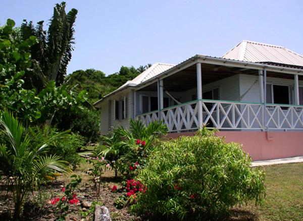 Shell Villa is set in a third of an acre garden