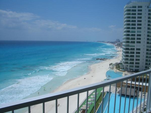Balcony View of Cancun Island